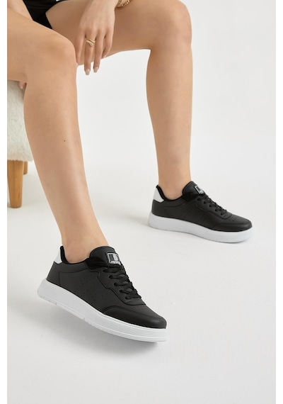 Tonny Black Hafif Faylon Taban Bağcıklı Unisex Siyah Beyaz Günlük Spor Ayakkabı Tbprf015 Siyah Beyaz Tonny Black Hafif Faylon Taban Bağcıklı Unisex Siyah Beyaz Günlük Spor Ayakkabı Tbprf015 Siyah Beyaz