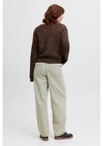 Jack & Jones Jxskyla Kadın Kazak Kahverengi