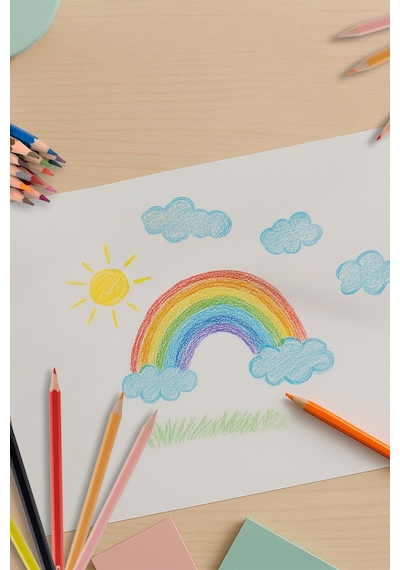 Faber-Castell Kuru Boya Kalemi, Kırmızı  Metal Tüp Kutu, 12 Renk, Tam Boy, Kalemtıraş Hediyeli, Yumuşak Mineli