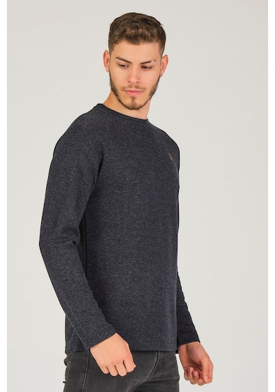 V4001 Dewberry Erkek Sweatshırt-lacivert Lacivert