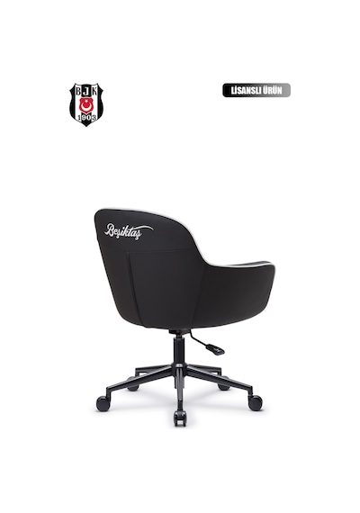 Fanchair X Beşiktaş Icon Siyah Çalışma Koltuğu-39