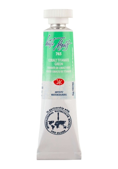 St. Petersburg White Nights Extra-fine Tüp Sulu Boya 10 ML Cobalt Titanate Green 765