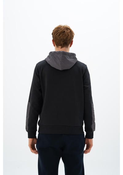 AR-MA Arma Erkek Regular Fit Kanguru Cepli Sweatshirt K26254926101 Siyah