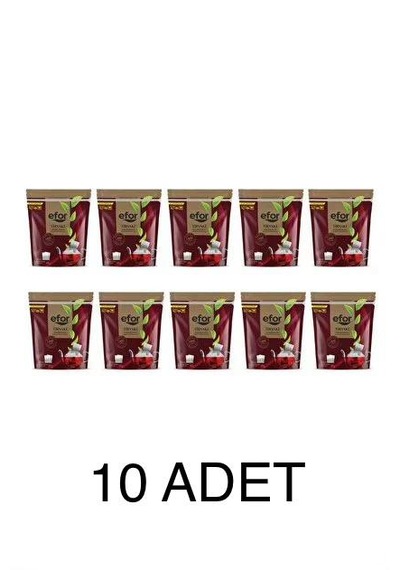 Efor Çay Tiryaki Koleksiyon Demlik Poşet Çay 25'li 40gr 1kg X10 Adet