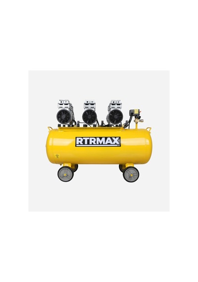 Sessiz Hava Kompresörü 100 Lt 3 1.0 Hp/3 0.75 Kw Rtrmax - Rtm738