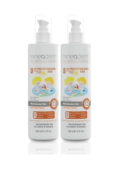 Tr Uv Protection Ve Hydration Spf 50+ Kids Sprey 200 Ml 2 Paketi