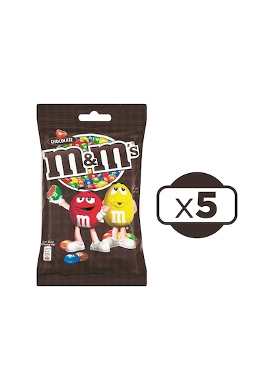 M&m's Çikolatalı Draje 5 x 100 G