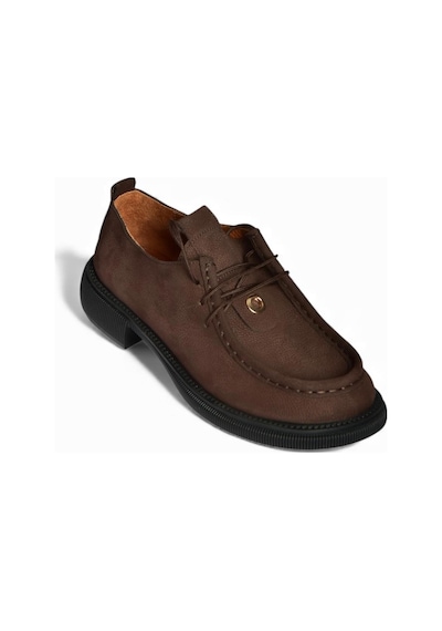 Fox Shoes V944085601 Kahverengi Hakiki Deri Nubuk Bağcıklı Günlük Kadın Ayakkabı Kahverengi Fox Shoes V944085601 Kahverengi Hakiki Deri Nubuk Bağcıklı Günlük Kadın Ayakkabı Kahverengi