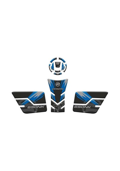 Cf Moto 650 Nk 2022 - 2024 Uyumlu Tank Pad Set 002 Çok Renkli