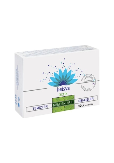 Beisya Yağlı Ciltler için Acnx Sabun 90 G