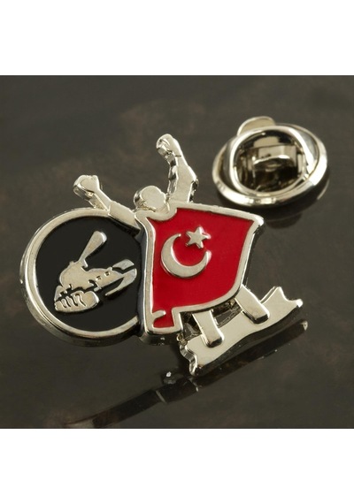 Depomıx Ay Yıldız Yaka Rozet-gümüş Rengi Çok Renkli 41218043