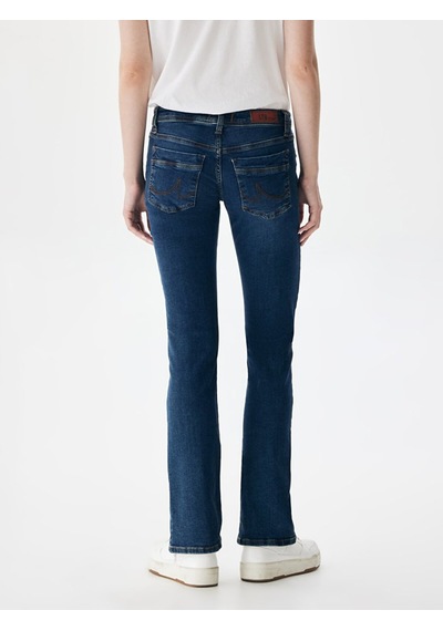Ltb Valerıe Düşük Bel Boru Paça Jean Pantolon 01009514514905 52913 Mavi