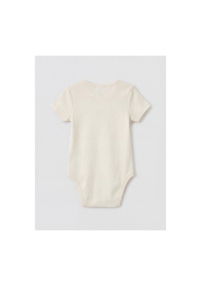 Lc Waikiki Alıta Cıty Farkıyla Lcw Baby Ekru Çiçekli Kız Bebek Çıtçıtlı Body Ekru - 931393650 Ekru