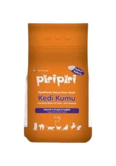 Pisi Pisi Sabun Kokulu Ince Taneli Topaklanan Kedi Kumu 5 Kg