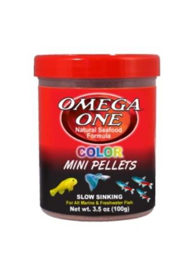 Omega One Color Mini Pellets 130Ml / 50G