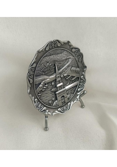 Magnet Mıknatıslı Standlı Ayaklı Metal Tabak Ofis Ev Masa Üstü Dekor 55287717