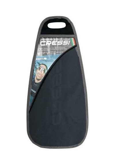 Cressi Ocean-gamma Yetişkin Maske Şnorkel Seti Siyah Tek Renk