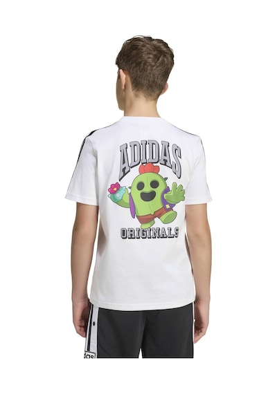 Kw0651-c Adidas Gfx Loose Tee Çocuk T-shirt Kw0651-c Beyaz