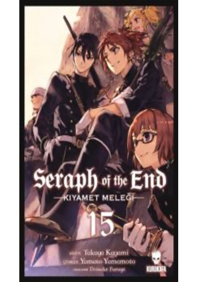 Seraph Of The End 11-12-13-14-15 Manga Seti 5 Kitap / Anime-manga Sticker Ve Kartpostal