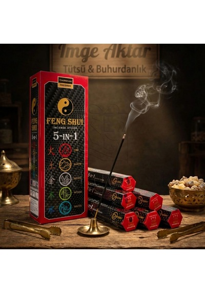 Darshan Feng Shui Çubuk Tütsü 20'li Paket - Denge Ve Uyum Çok Renkli