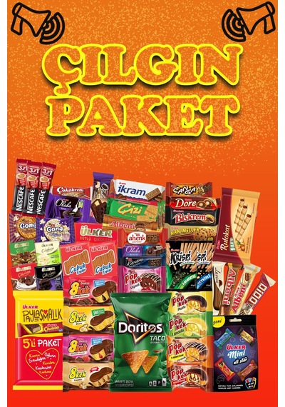 Ülker Çılgın Efsane Paket 44 Parça + Tohumlu Kalem