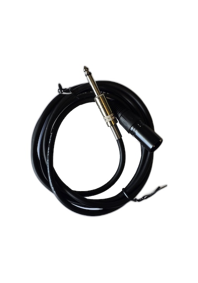 Xlr Erkek - 6.35mm Mono Jack Ses Kablosu 1.8 Metre Mikrofon Amfi Kablosu