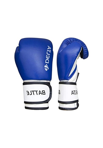 Mavi-beyaz Boks Eldiveni - Dura Strong Modeli Açık Mavi