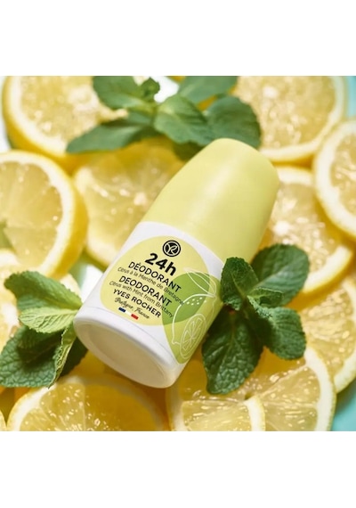 Yves Rocher 24H Organik Nane ve Limon Aromalı Kadın Roll-On Deodorant 50 ML
