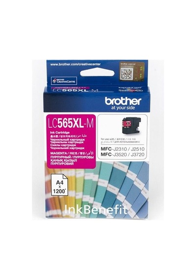 Brother Lc565xlm  Kırmızı Mürekkep Kartuş 1200 Sayfa