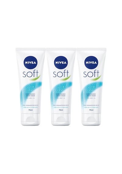 Nivea Soft Nemlendirici Bakım Kremi 3 x 75 ML