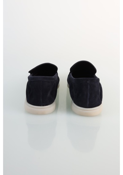 Bisse Erkek Süet Loafer Lacivert Ayakkabı Ayk25y25003 D39