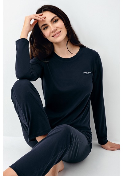 Pierre Cardin Kadın Lacivert Pijama Takımı Pc9109-s-v1 Lacivert