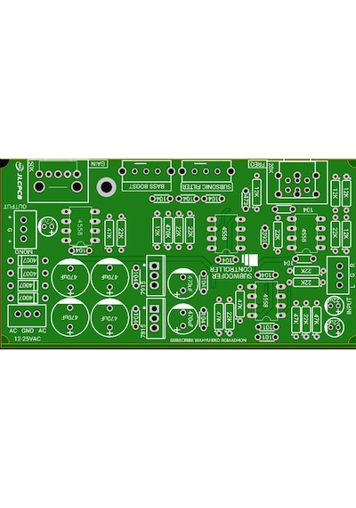 Subwoofer Filtre Devresi Denetleyici Özellikli