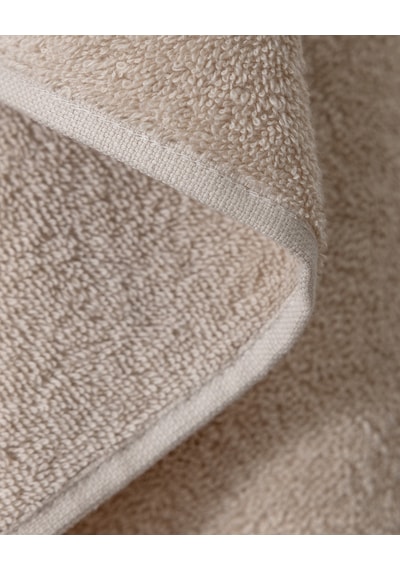 Madame Coco Marnot %100 Pamuk Bordürü Floşlu Banyo Havlusu - Bej - 70x140 Cm 8684427338971 Çok Renkli