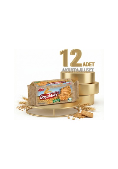Afia Başakköy Tam Buğdaylı Bisküvi 12x110 Gr
