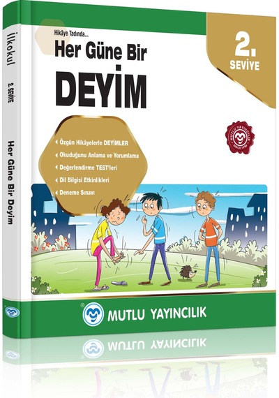Mutlu Yayıncılık Hergüne Bir Deyim 2 Seviye 3-ve 4 Sınıf