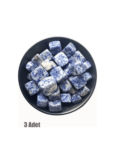 Sodalit Taşı Doğal Taş Kütle 3 Adetli