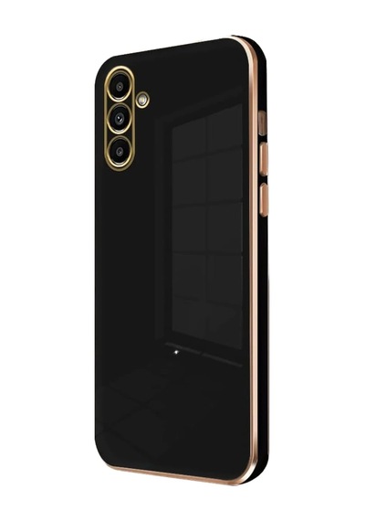 Samsung Uyumlu Galaxy A35 5g Kılıf Volet Silikon - Siyah 0.2M-Çok Renkli