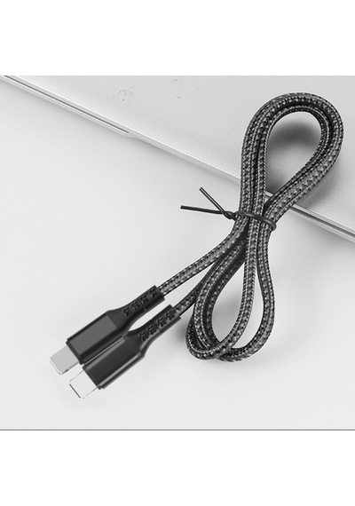 Ally 36440 27 W 1 M Type-c To Lightning Hızlı Data Ve Şarj Kablosu Siyah