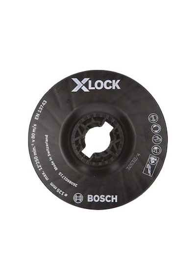 125 Mm Fiber Disk, Orta Sertlikte Taban İle