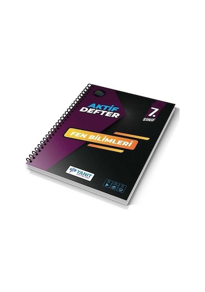 7.Sınıf Fen Bilimleri Aktif Defter -  Yanıt Yayınları