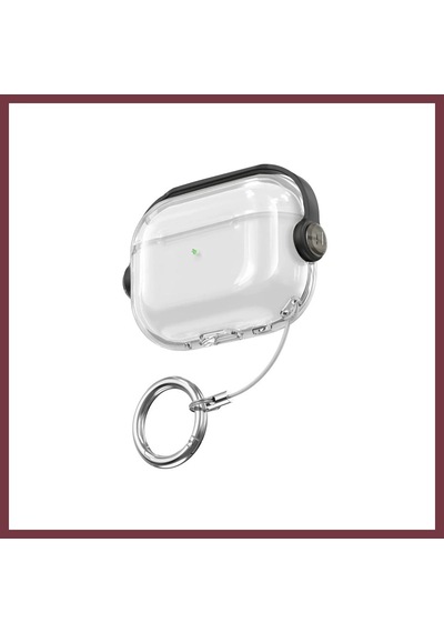 Storeşahin Apple Uyumlu AirPods Pro 3 3.nesil Tema Kılıf - Siyah Shn0720