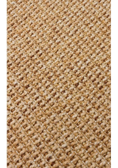 Eko Halı Ventura Vnt 2702 Gold Bordür Beige Sisal Görünümlü İç Ve Dış Mekan Uyumlu Hav Vermeyen Mode