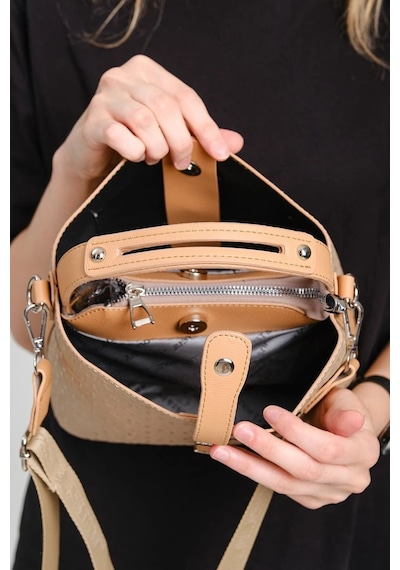 Just Polo Kadın El Ve Omuz Çantası 6011mh Yeni Vizon 01855829
