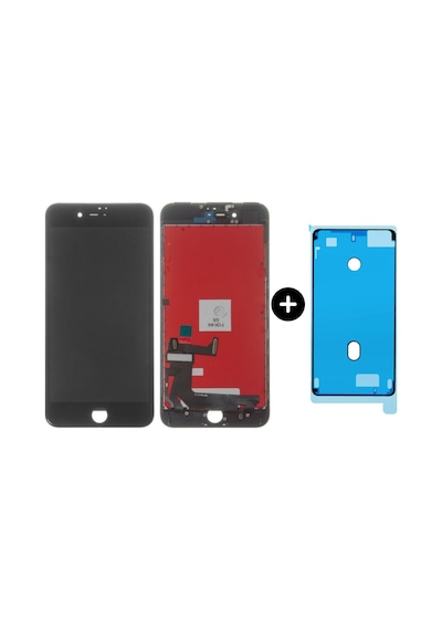 Apple Uyumlu iPhone 7 Plus Lcd Ekran Dokunmatik Siyah + Sıvı Ve Toza Dayanıklılık Bandı