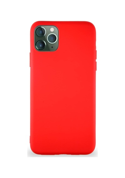 İletişim İphone 11 Pro İle Uyumlu Kılıf Soft Premier Renkli Silikon Kapak - Kırmızı Sku: Zeusb0brqv7yn4