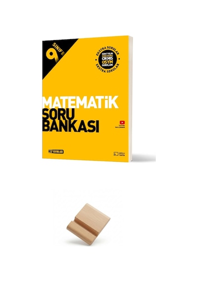 Hız 9. Sınıf Maarif Matematik Soru Bankası Ve Telefon Standı