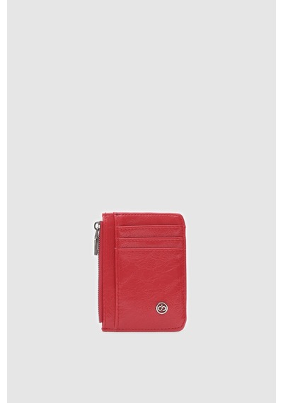 Shule Bags Carry Kapaklı Kadın Kartlık Kırmızı