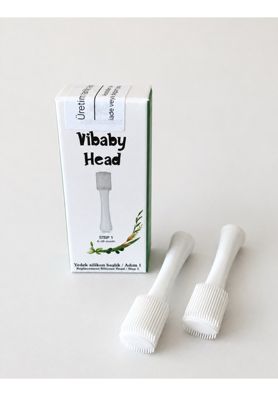 Vibaby Head Ultra Premium Yedek Fırça Başlığı Adım 1