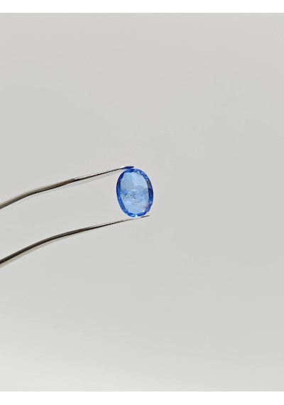Faset Kesim Doğal Mavi Safir Taşı 1,7 Karat S036